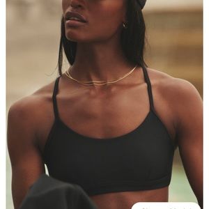 Alo airlift intrigue bra NWT black small